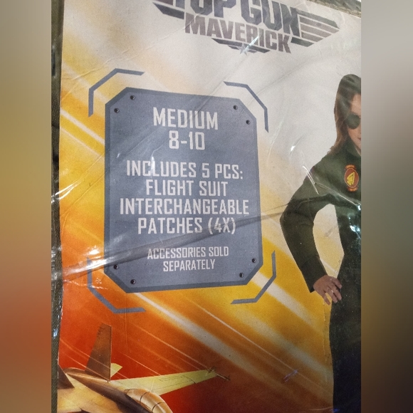 Top gun Maverick flight suit for girl or boy - Picture 3 of 6